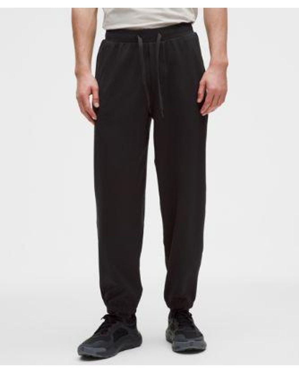 lululemon athletica Black Heavyweight Soft Jersey Relaxed-Fit Jogger for men
