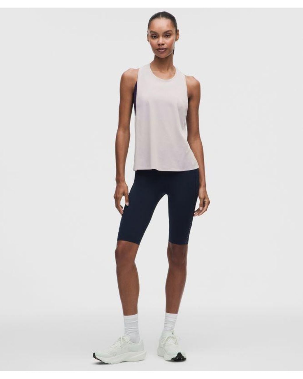 lululemon athletica White Fast And Free Singlet