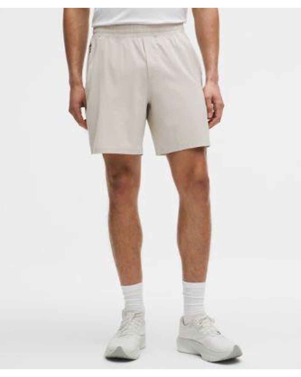 lululemon athletica Natural Pace Breaker Lined Short 7" for men