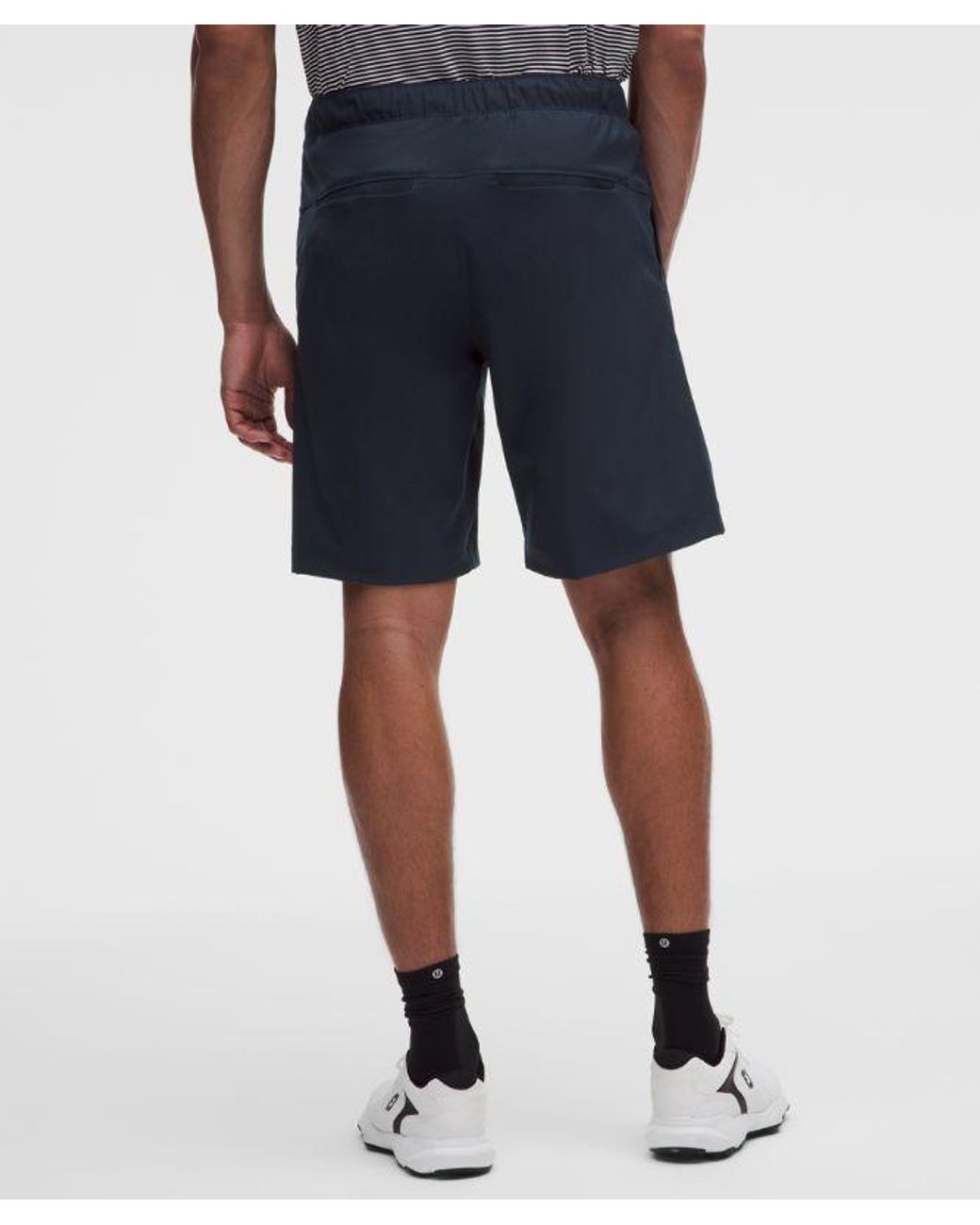 lululemon athletica Blue – Stretch Relaxed-Fit Golf Shorts – 9" – – Size 12 for men