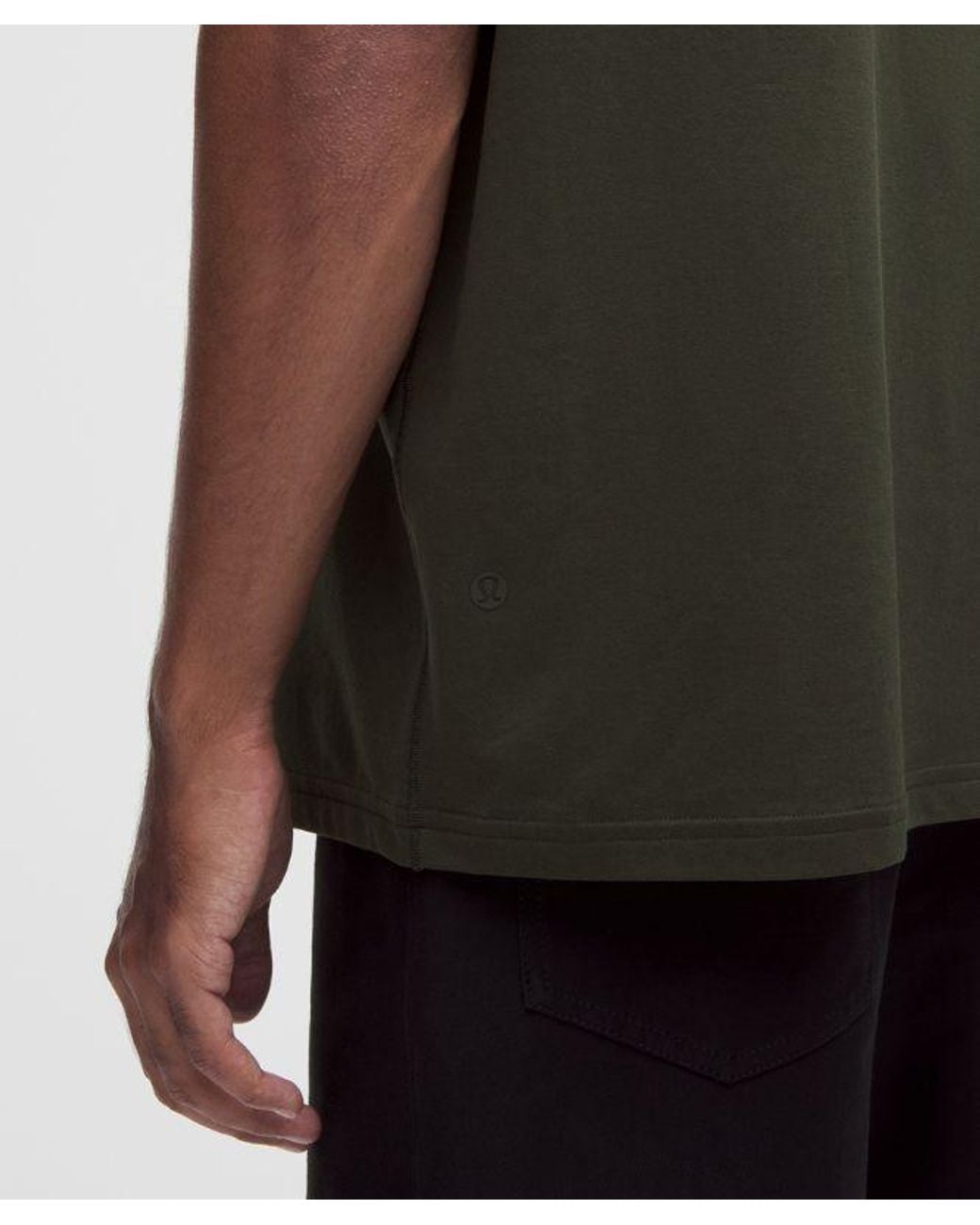 lululemon athletica Green Everyday Cotton Blend Relaxed T-Shirt for men