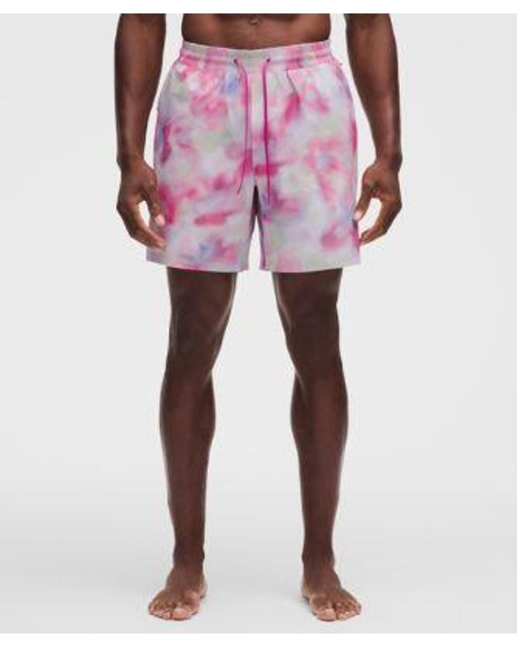 lululemon athletica Red Swim Short 7" for men