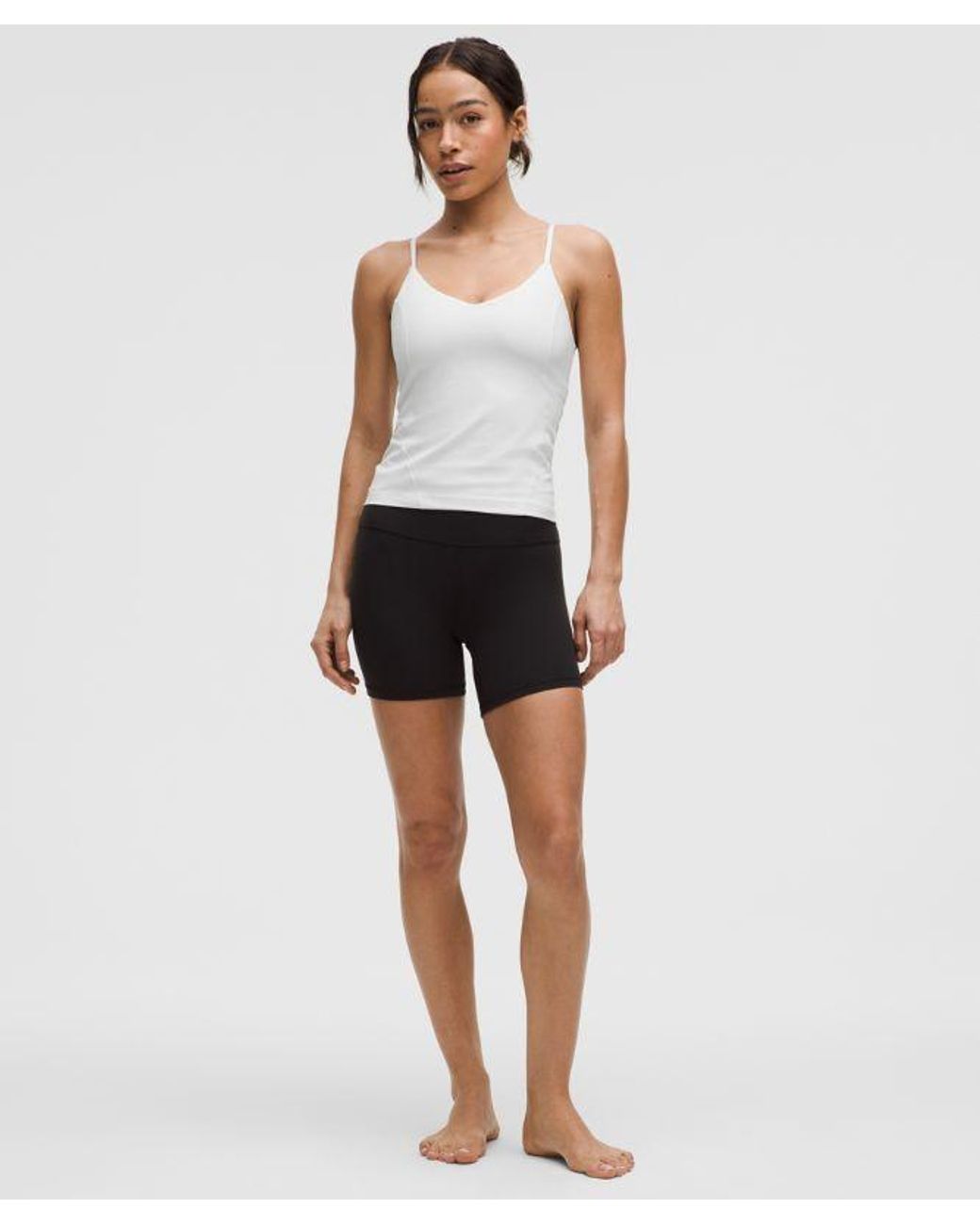 lululemon athletica White Align Waist-Length Cami Tank Top