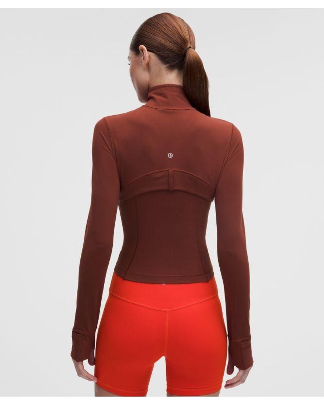 lululemon athletica Red – Define Cropped Jacket Nulu – – Size 18
