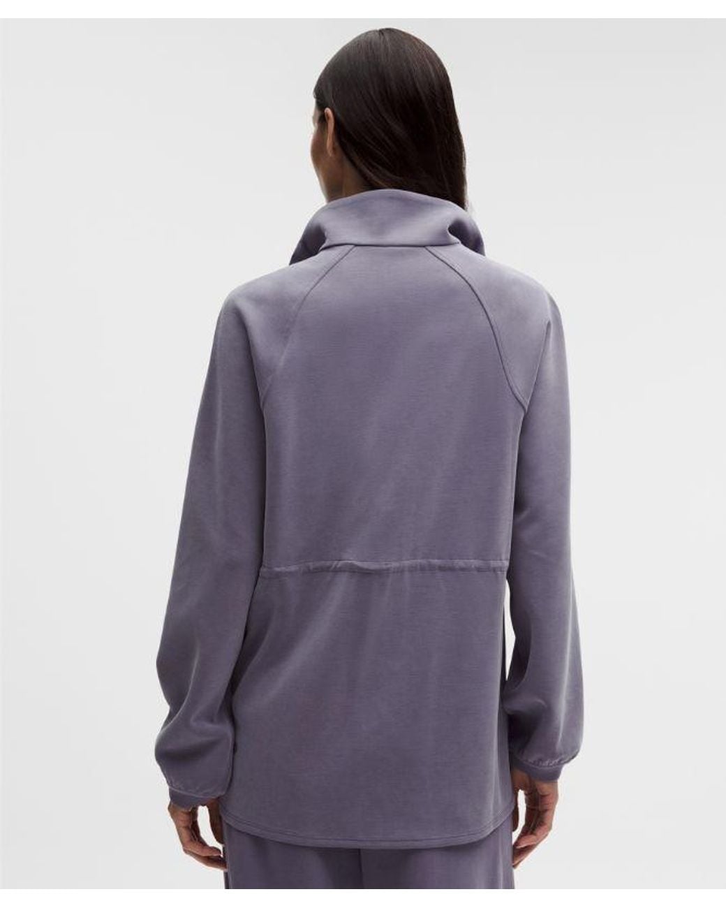 lululemon athletica Purple – Softstreme Cinch-Waist Full-Zip Jacket – – Size Small