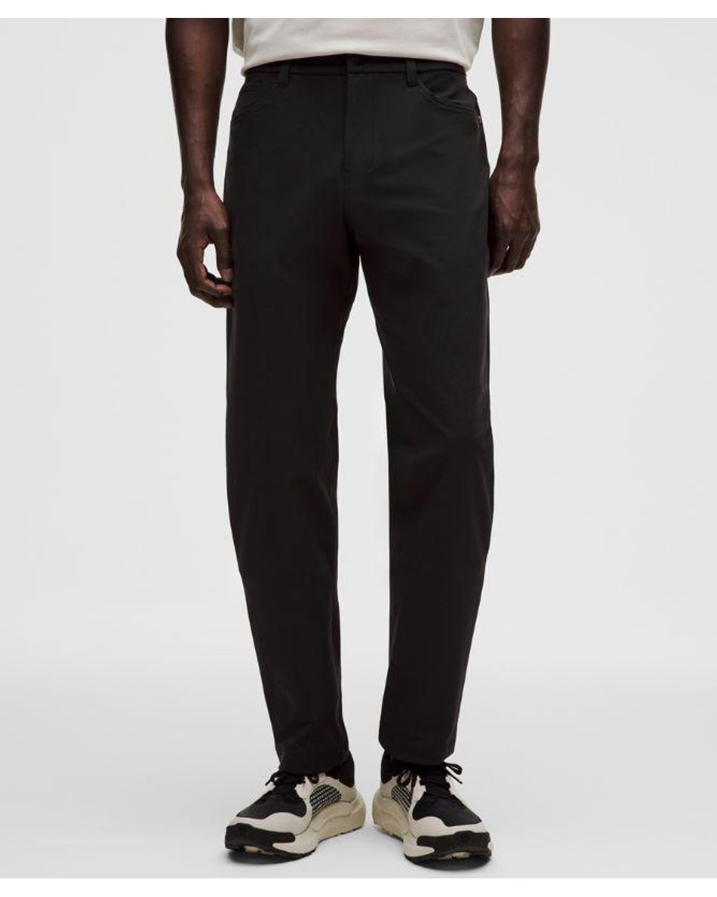 lululemon athletica White Abc Classic-Fit 5 Pocket Pant 30L for men
