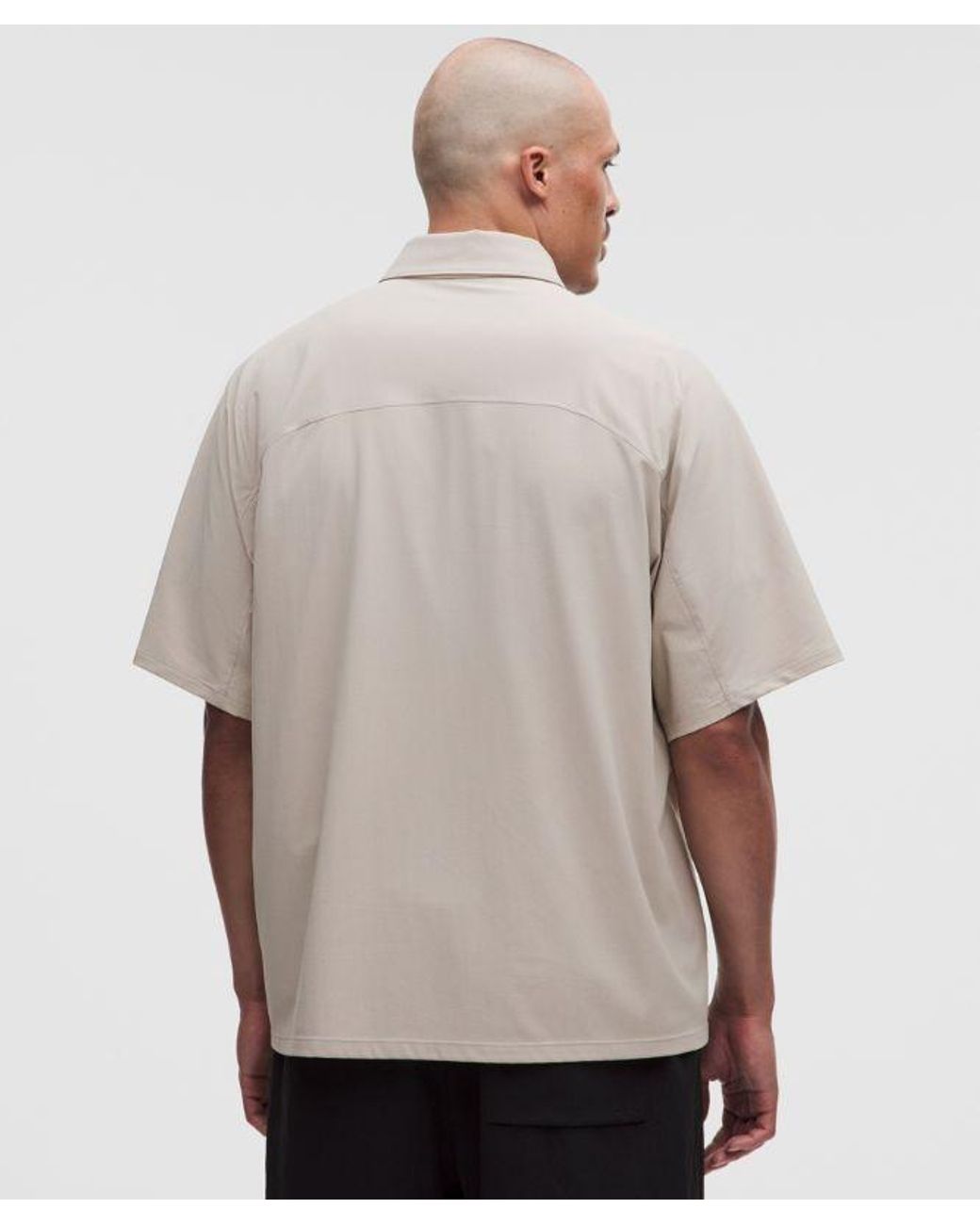 lululemon athletica Gray – Uv-Protective Lightweight Hike Overshirt – Color Khaki – Size Large for men