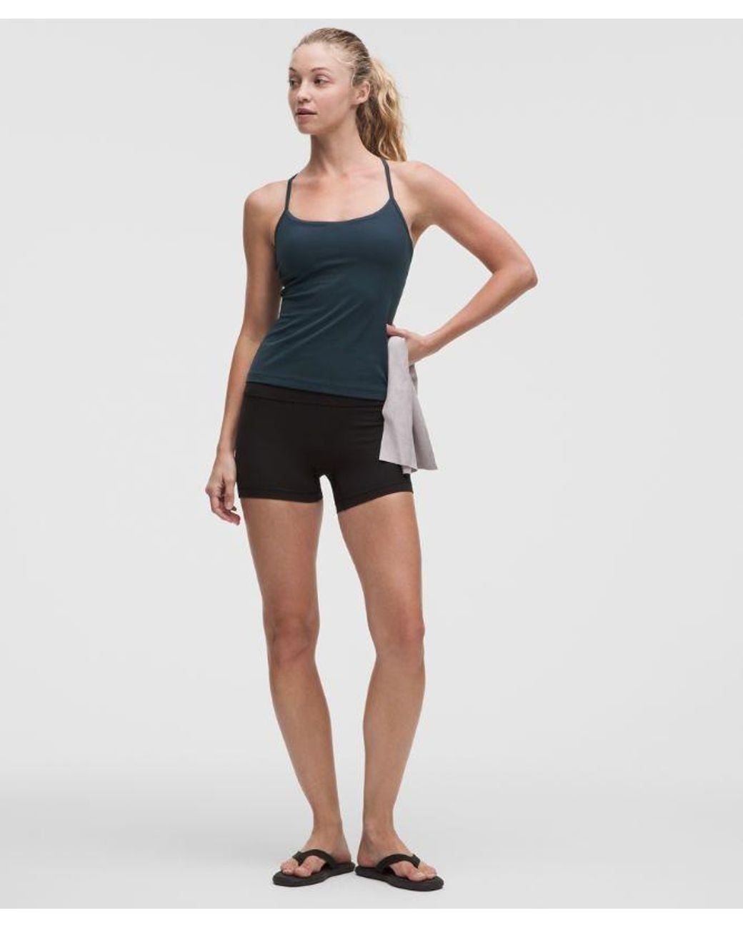 lululemon athletica Blue Flow Y Tank Top