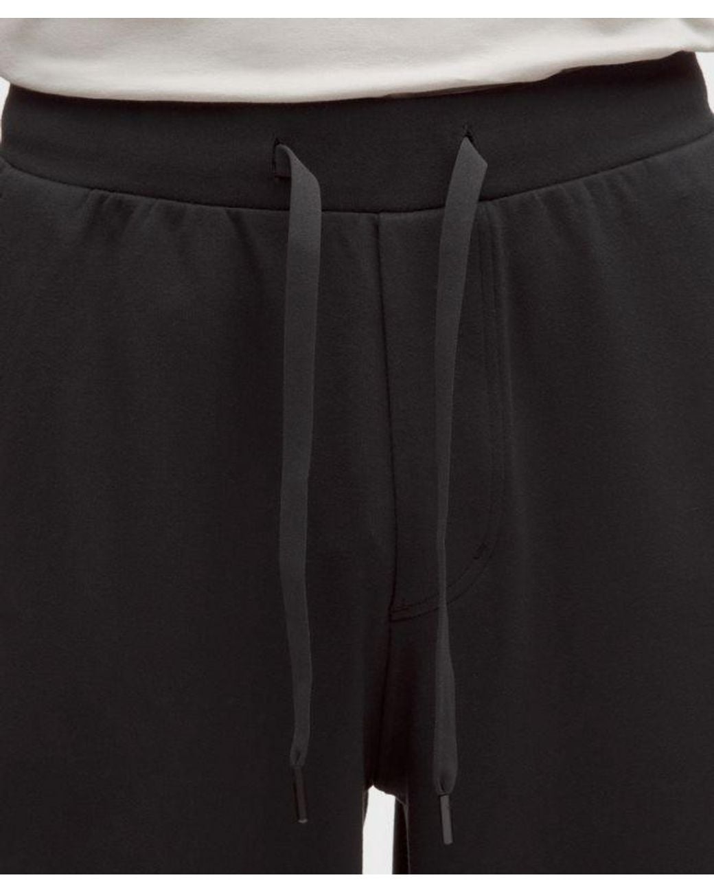 lululemon athletica Black Heavyweight Soft Jersey Relaxed-Fit Jogger for men