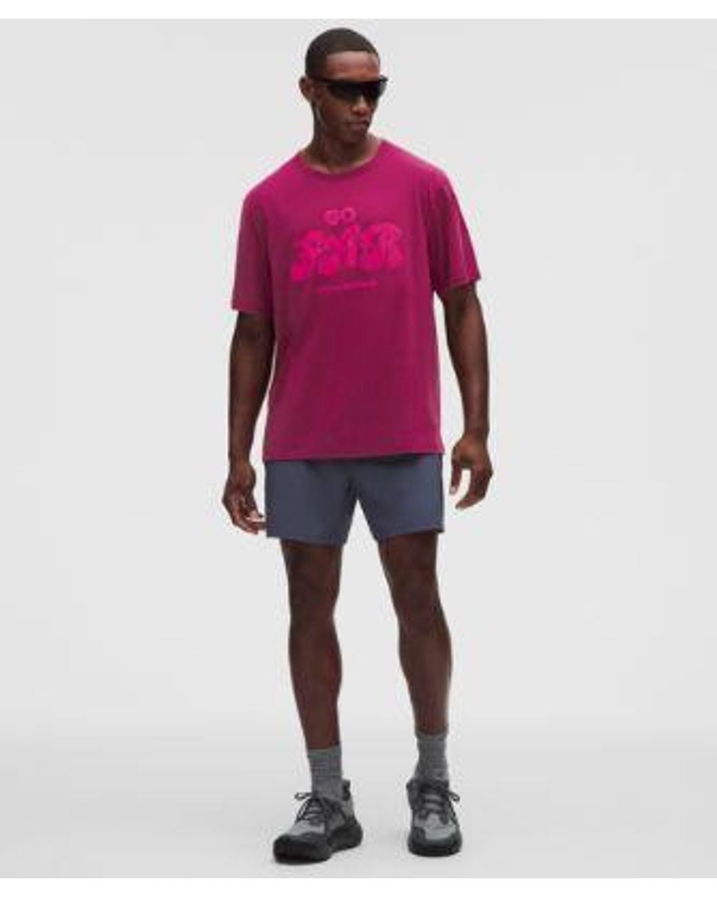lululemon athletica Red Mile Maker Mesh Short-Sleeve Shirt for men