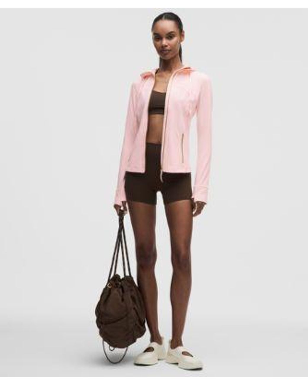 lululemon athletica Pink – Define Hooded Jacket Nulu – – Size 4