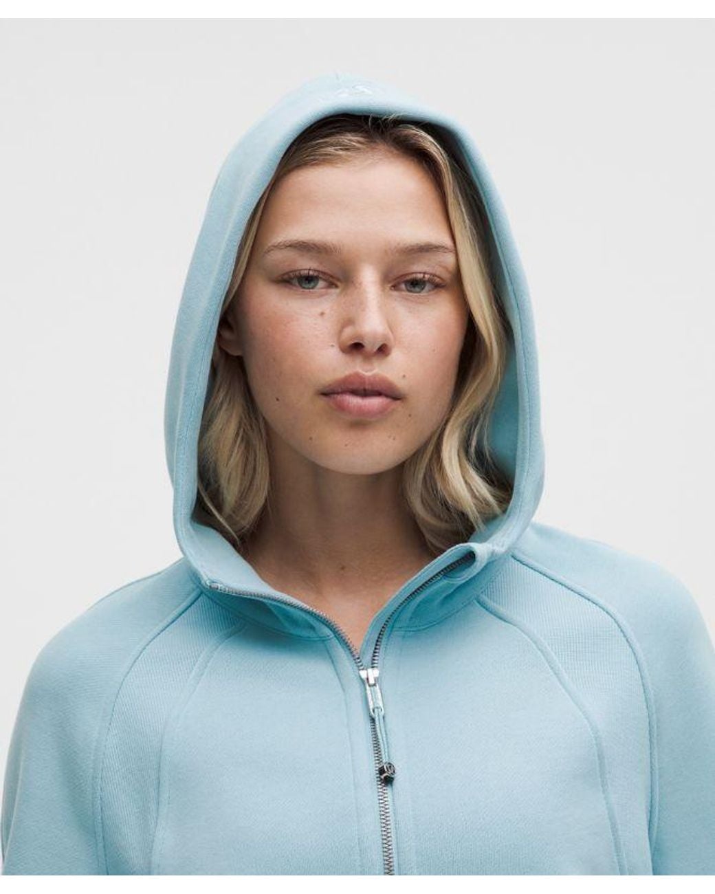 lululemon athletica Blue – Scuba Oversized Half-Zip Hoodie – – Size 6