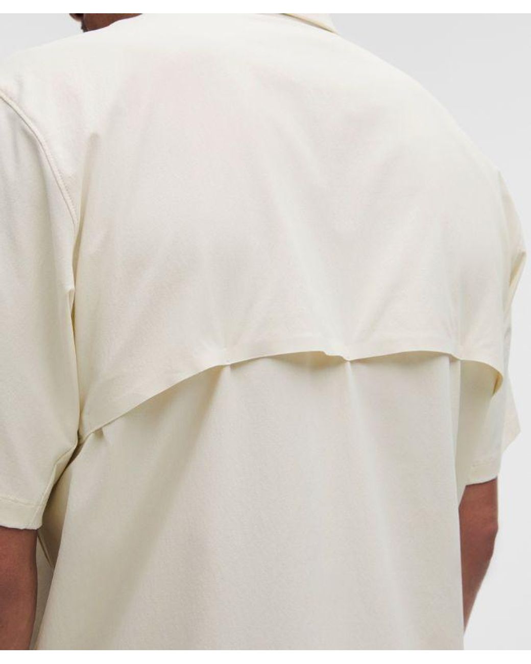 lululemon athletica White – Water-Repellent Golf Pullover – – Size Large for men