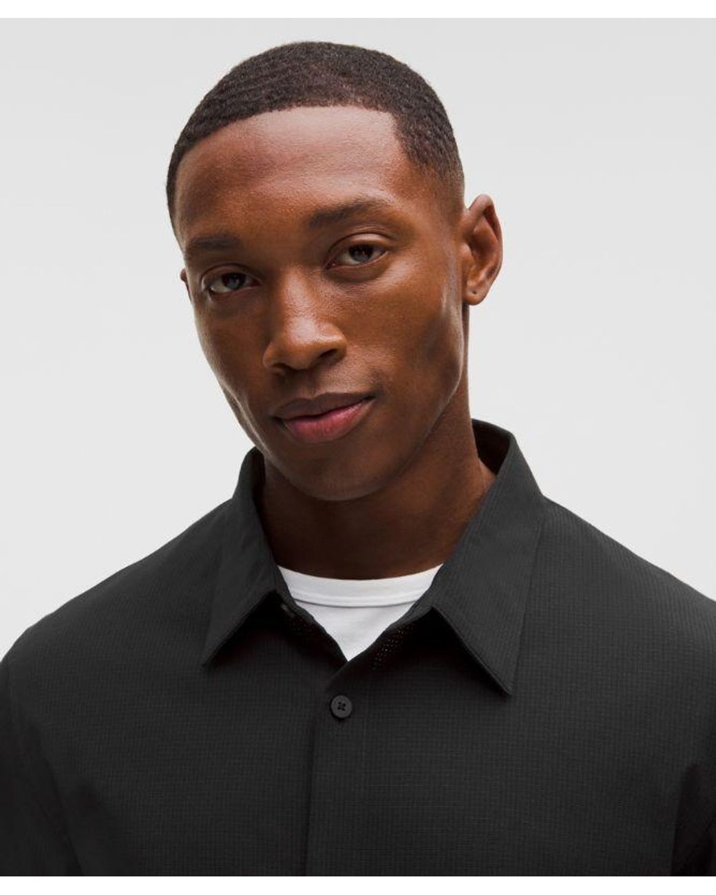 lululemon athletica Black Airing Easy Short-Sleeve Shirt