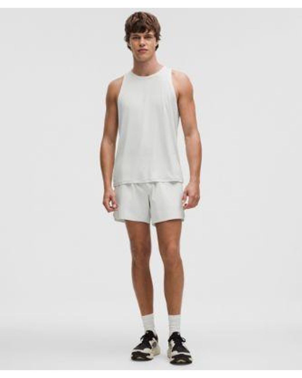 lululemon athletica White Mile Maker Ripstop Linerless Short 6" for men