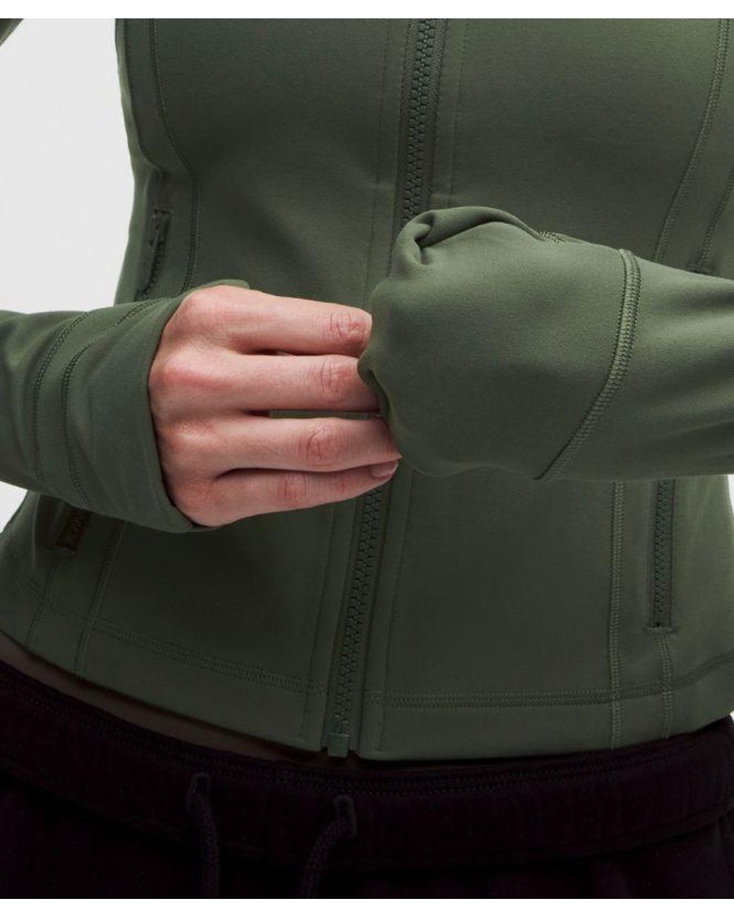 lululemon athletica Green Define Cropped Jacket