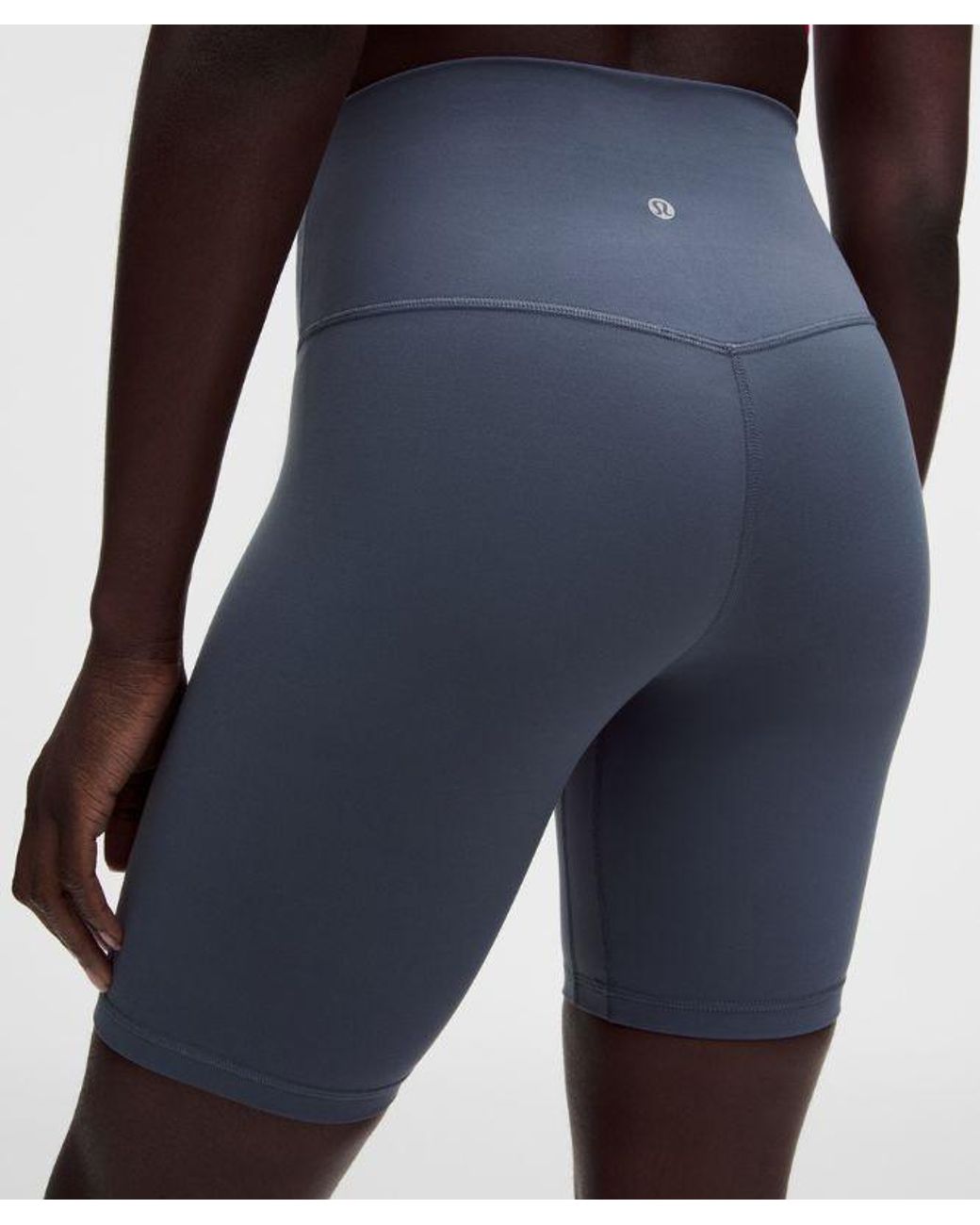 lululemon athletica Blue – Align High-Rise Shorts – 8" – – Size 4