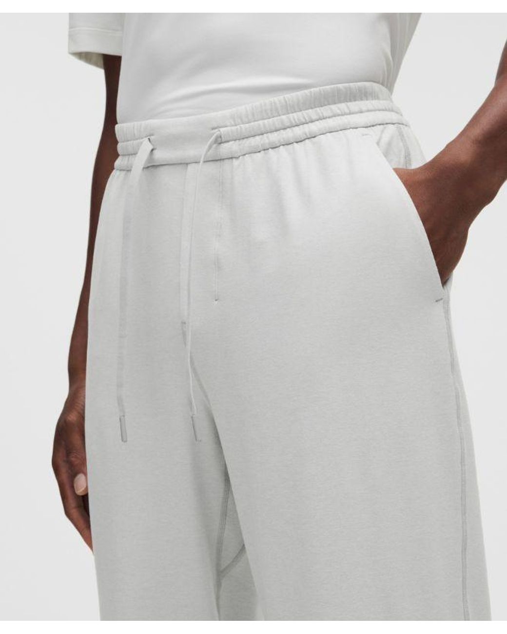 lululemon athletica Gray Soft Jersey Classic-Fit Pant for men