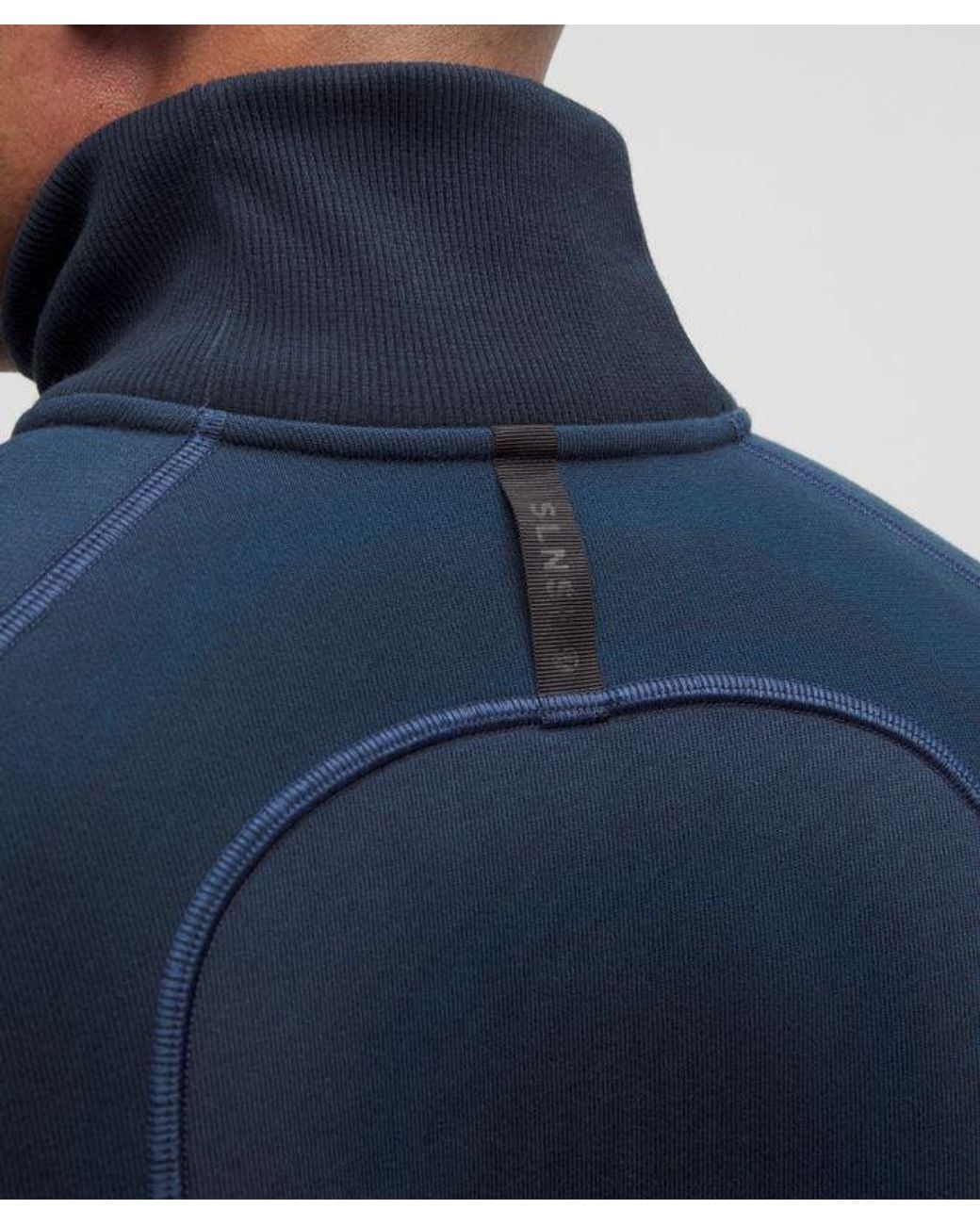 lululemon athletica Blue – Faded French Terry Full-Zip Jacket Slnsh Collection – – Size Large for men