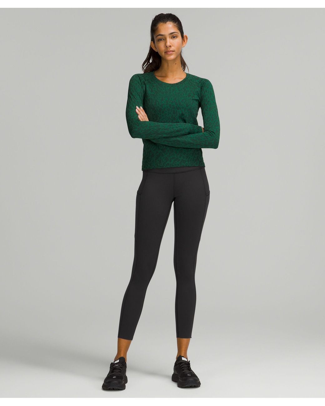 lululemon athletica Fast And Free High-rise Tights 25 Brushed Nulux in  Black