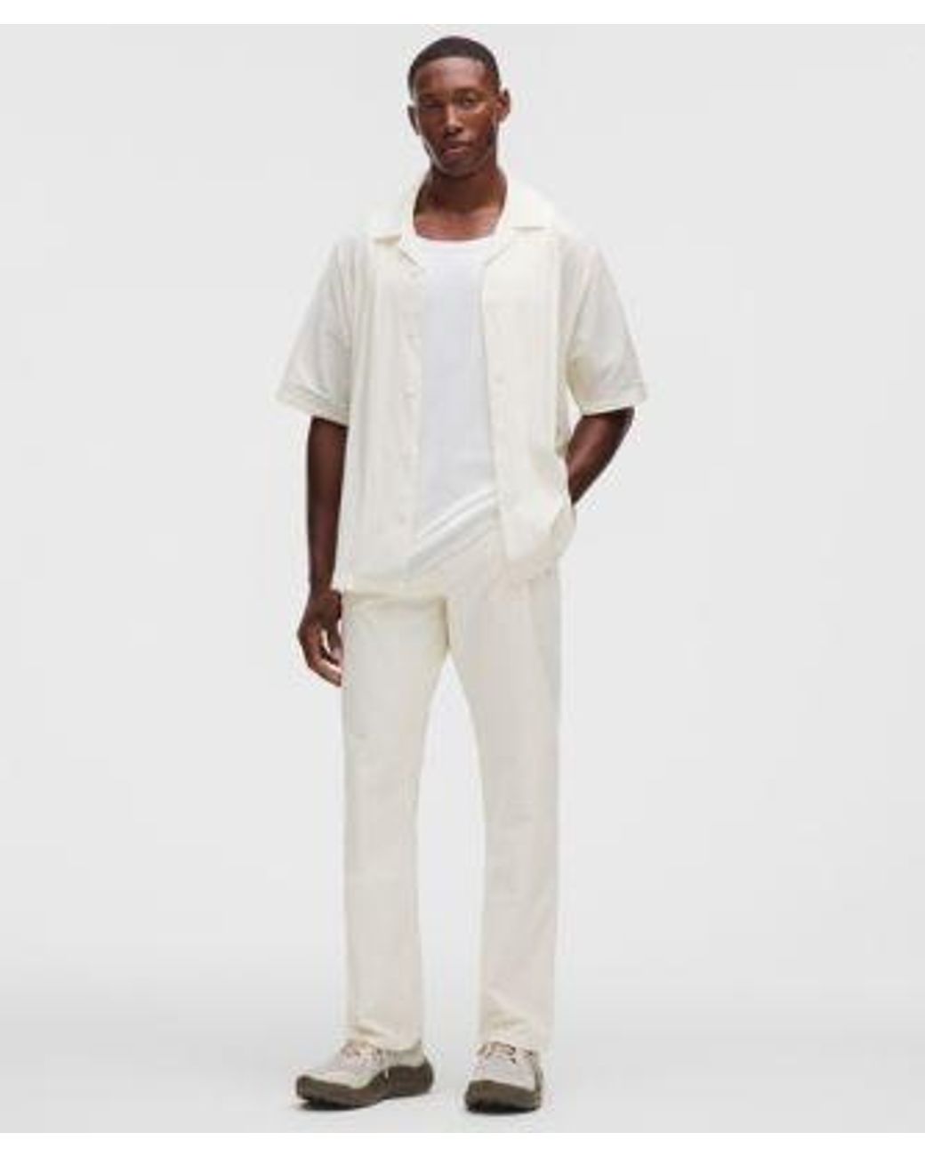lululemon athletica White Easyfive Classic-Straight Pant 32L for men