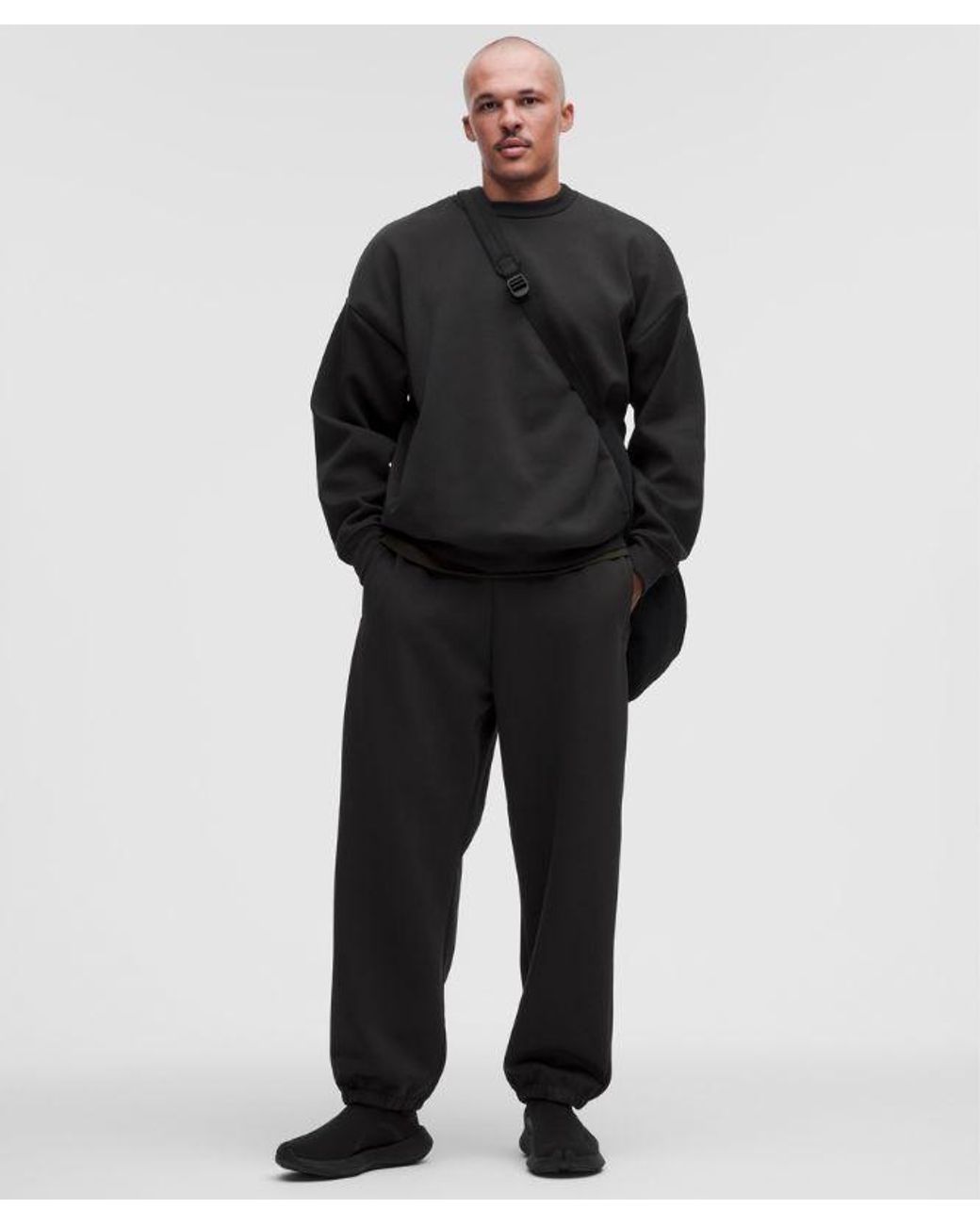 lululemon athletica Black Big Cozy Jogger for men