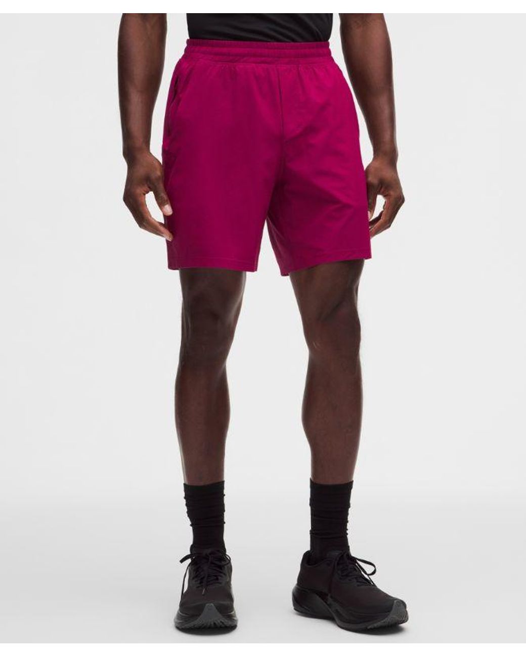 lululemon athletica Red – Pace Breaker Lined Shorts – 7" – – for men