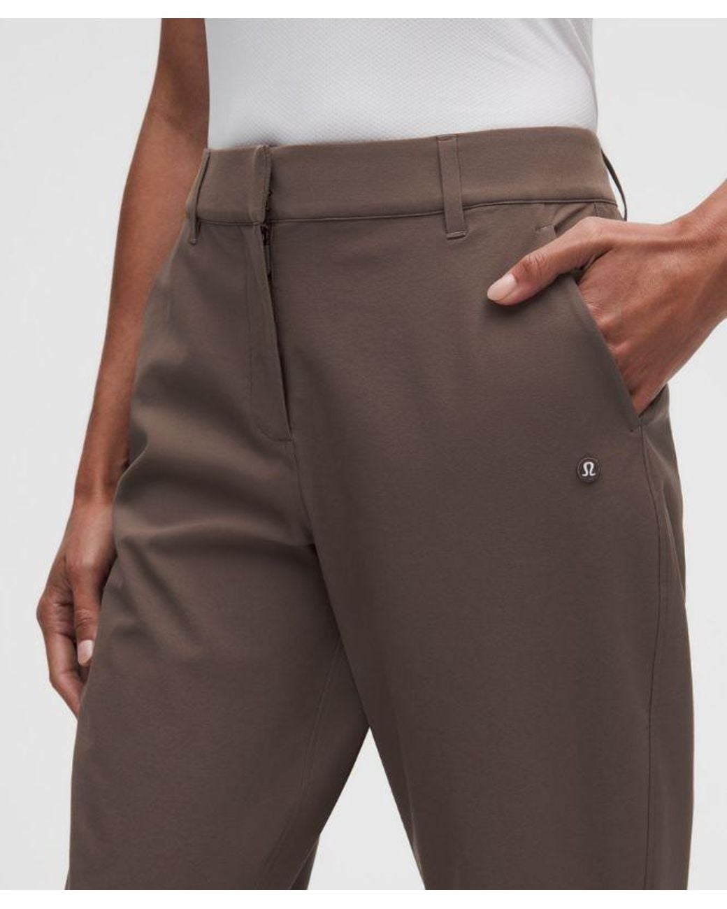 lululemon athletica White Stretch Twill Golf Pant Regular