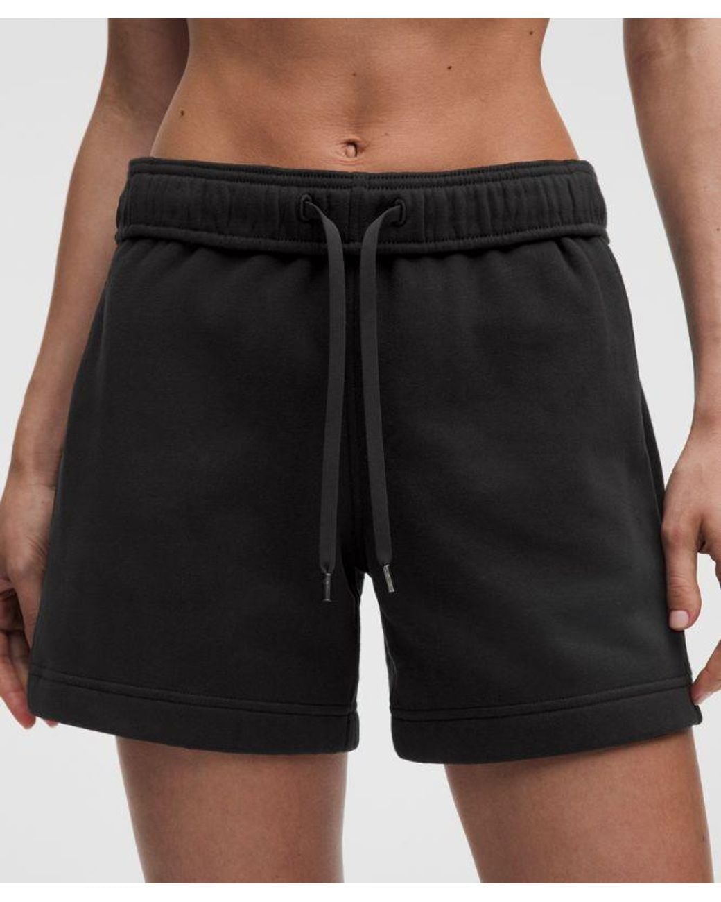 lululemon athletica Black Scuba Evolve Oversized Short 5"