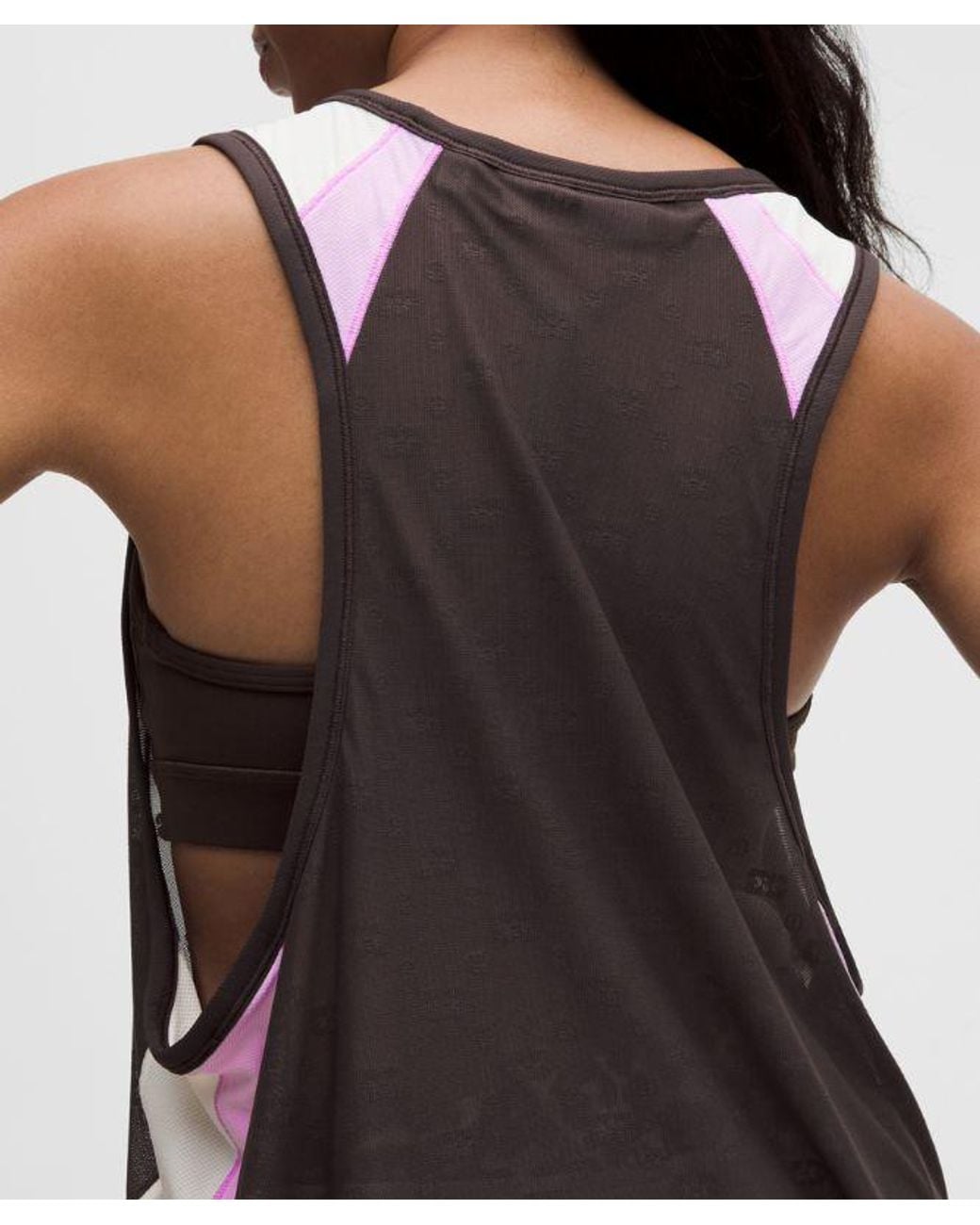 lululemon athletica White – Ganni X Jacquard Tank Top – – Size Medium