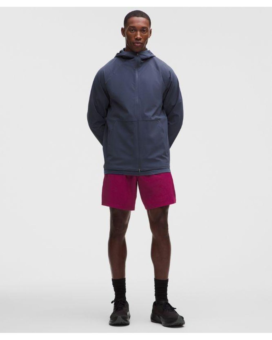 lululemon athletica Blue Pace Breaker Linerless Short 7" for men