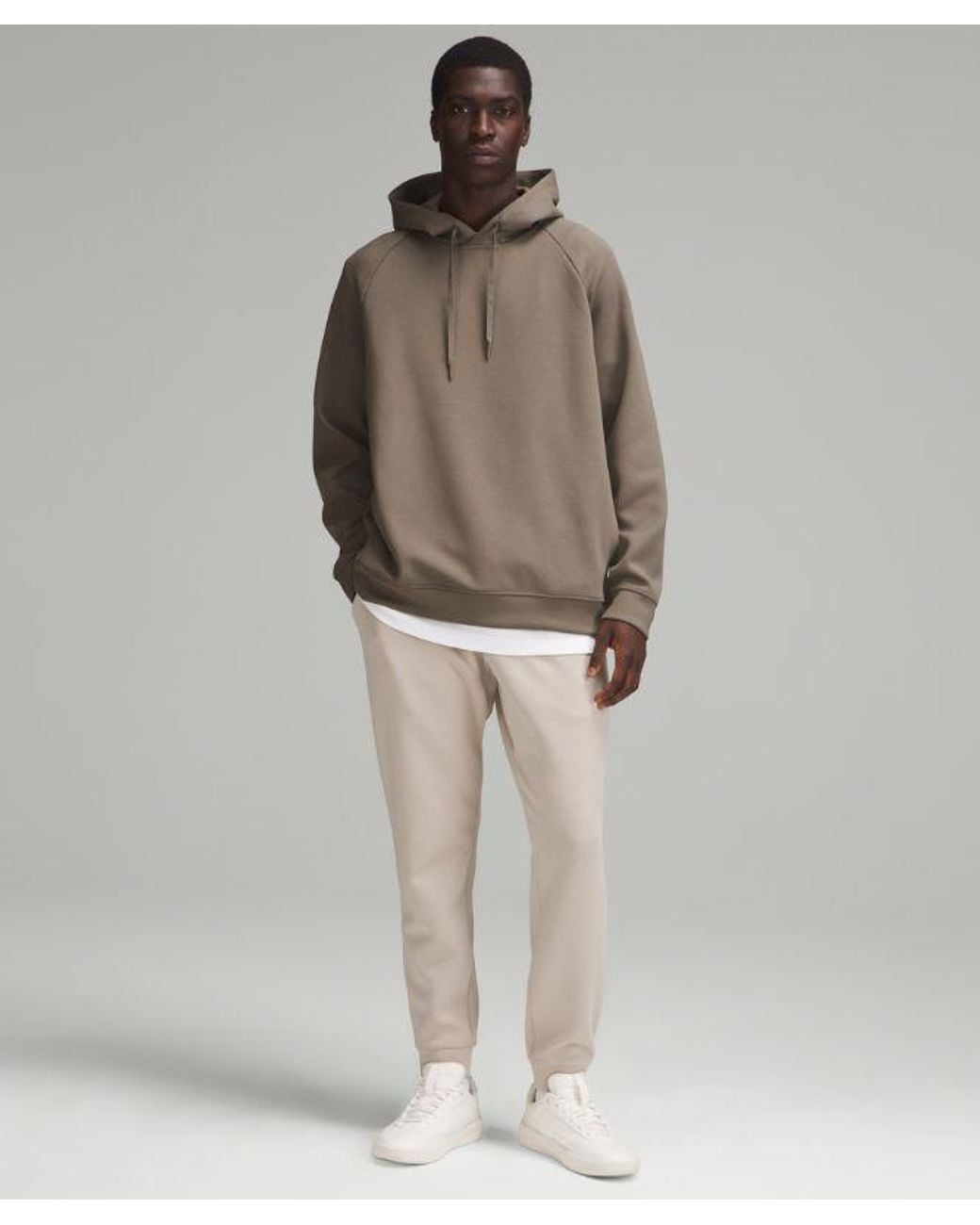 lululemon athletica Brown – Smooth Spacer Classic-Fit Pullover Hoodie – – Size Large for men