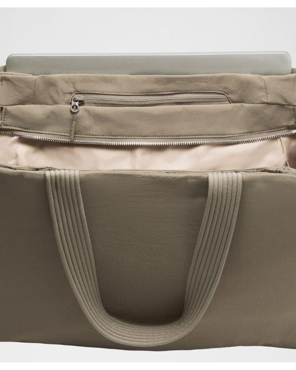lululemon athletica Gray Triple Compartment Tote Bag 18L