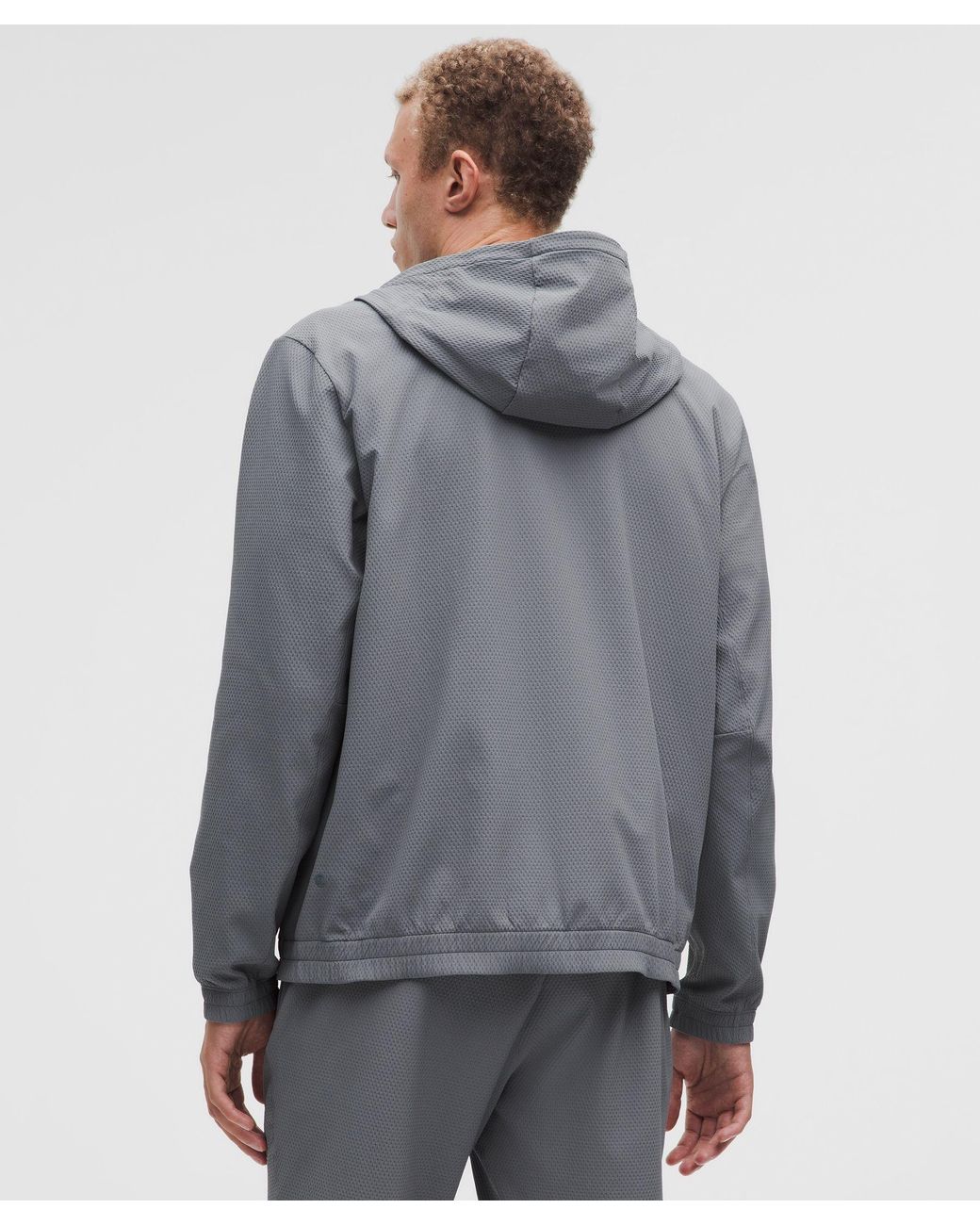 lululemon License To Train Textured Full Zip in Gray for Men | Lyst