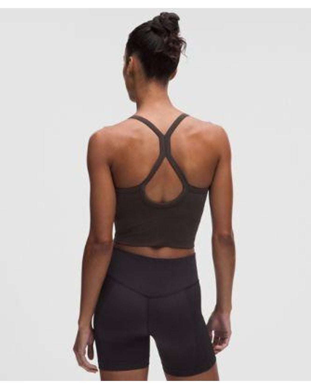 lululemon athletica Black Get Low Cross-Back Training Tank Top