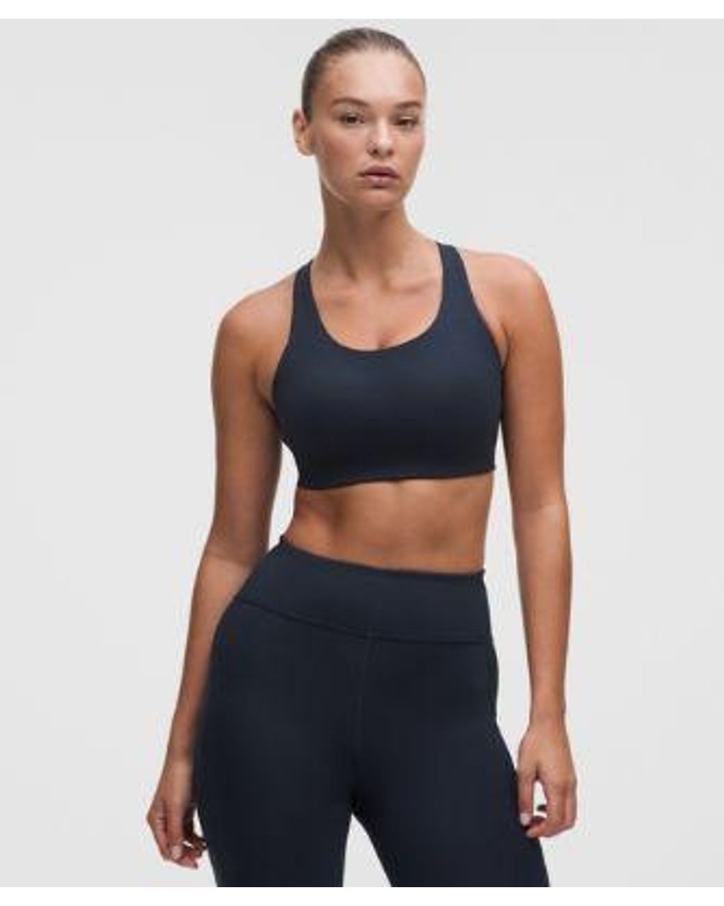 lululemon athletica Blue Energy Sports Bra High Support