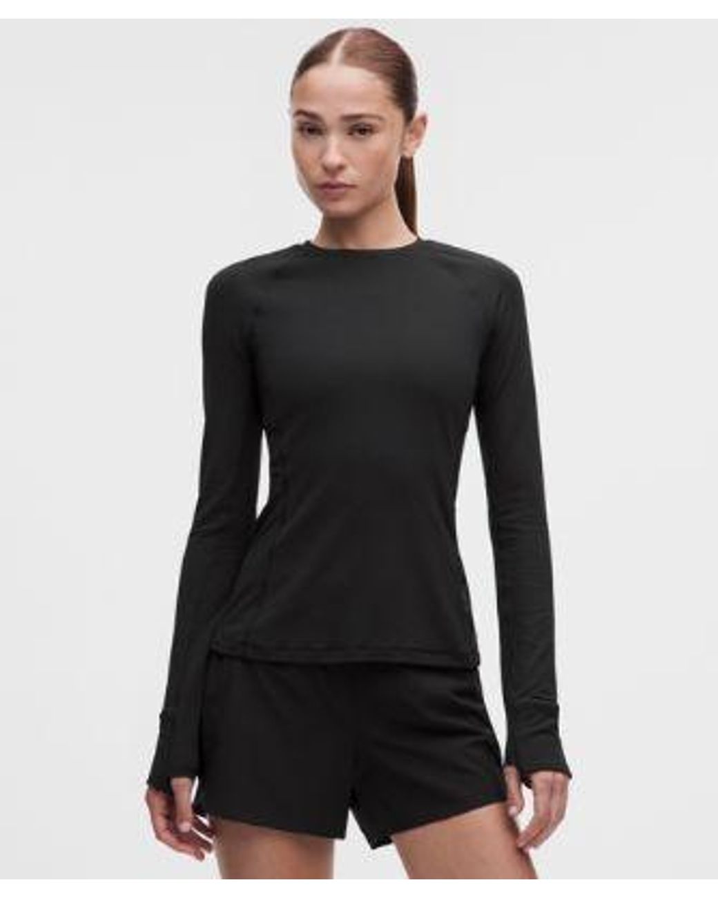 lululemon athletica Black It's Rulu Long-Sleeve Shirt