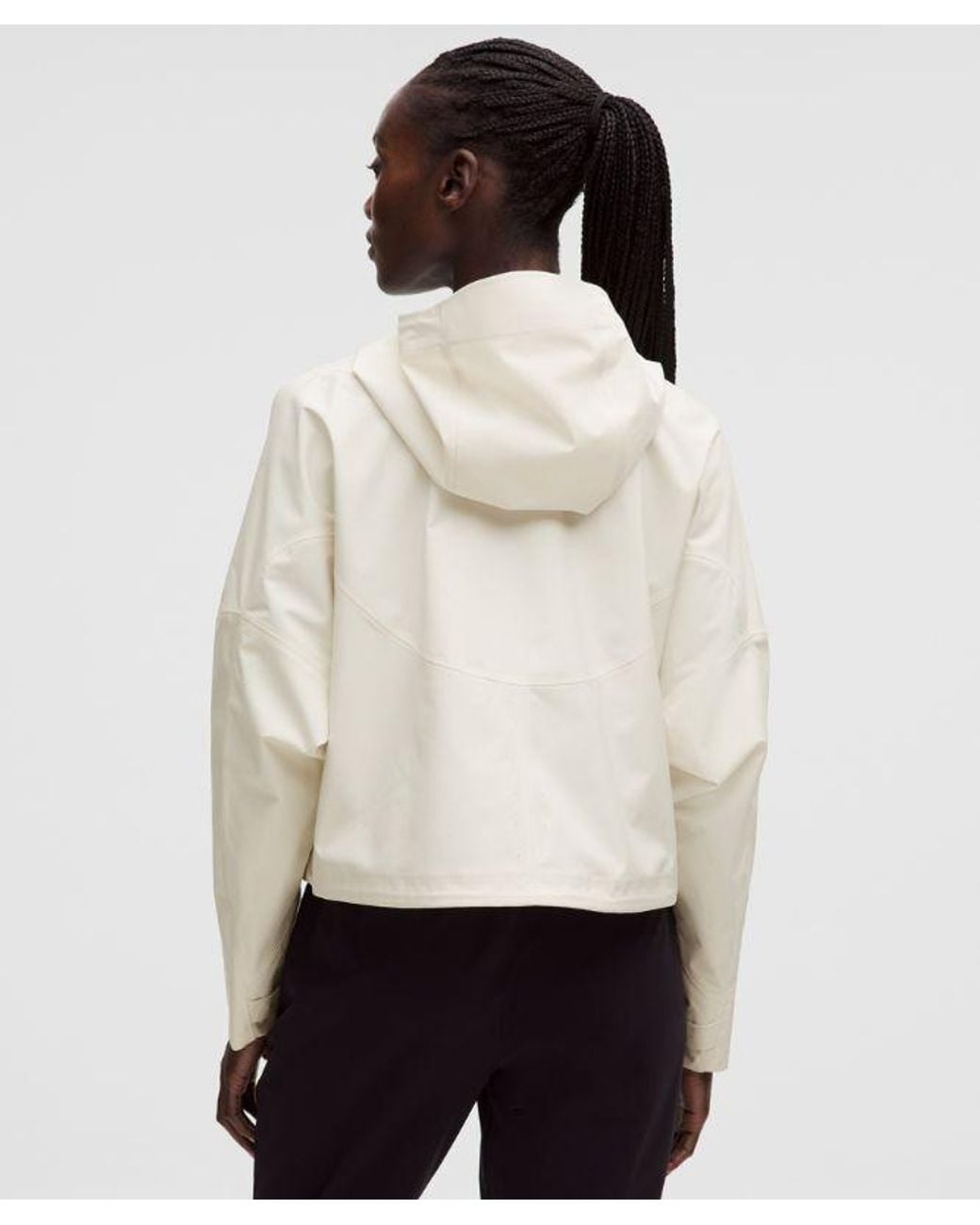 lululemon athletica White – Rain Chaser Jacket – – Size 4