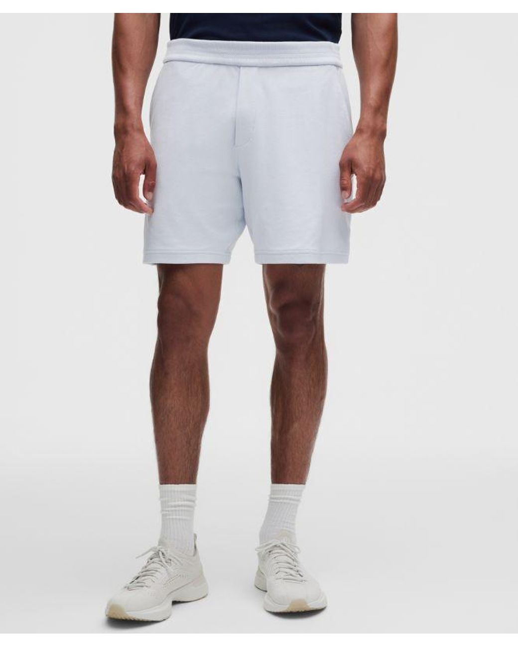 lululemon athletica Blue – Pique Performer Relaxed Shorts – 7" – – Size Large for men