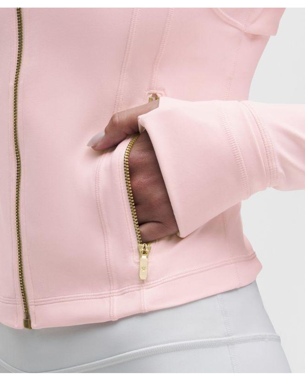 lululemon athletica Red – Define Cropped Jacket Nulu – – Size 14