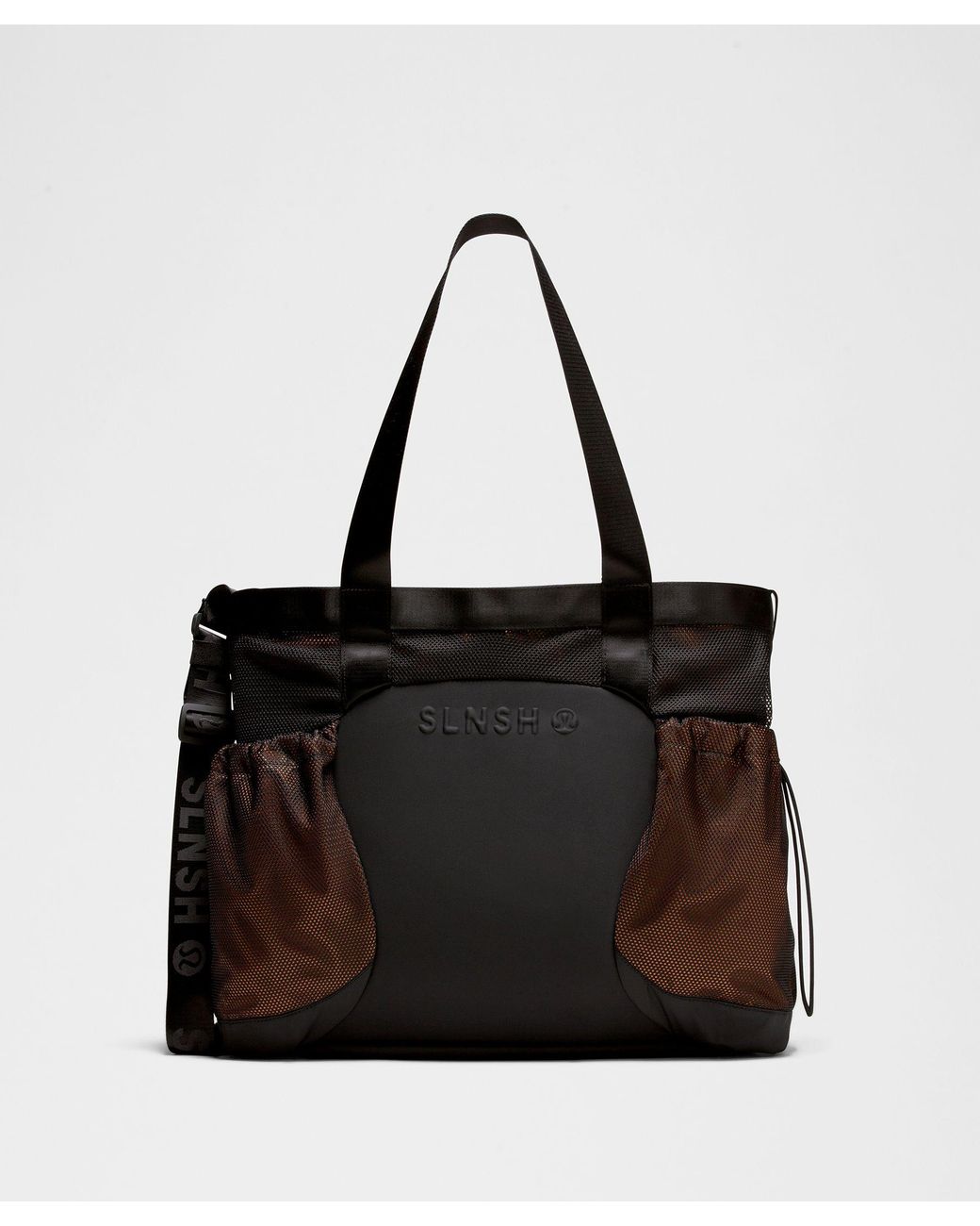 lululemon tote bag side cinch lululemon Multi-Pocket Side-Cinch Tote Bag 19.5L in Black