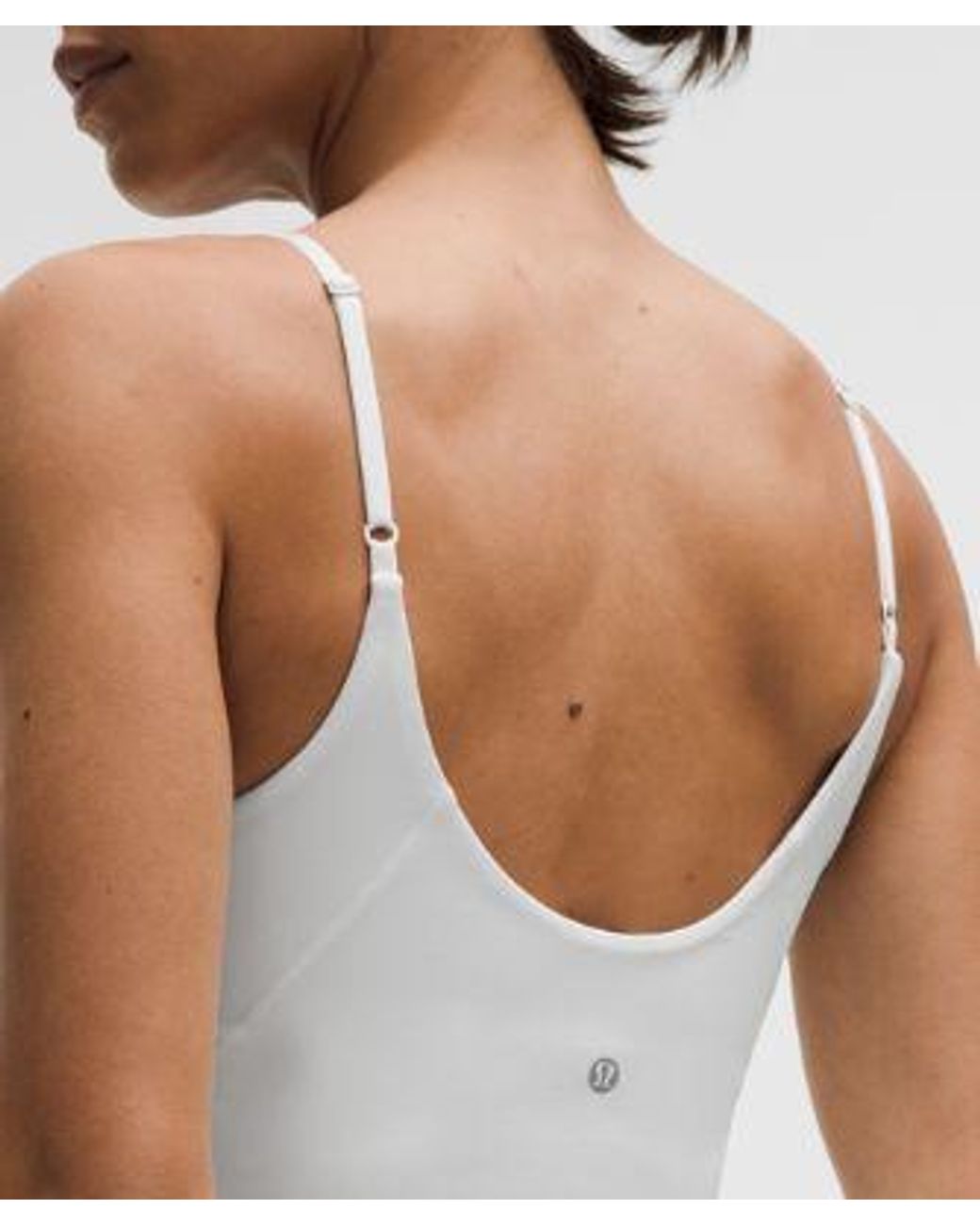 lululemon athletica White Align Waist-Length Cami Tank Top