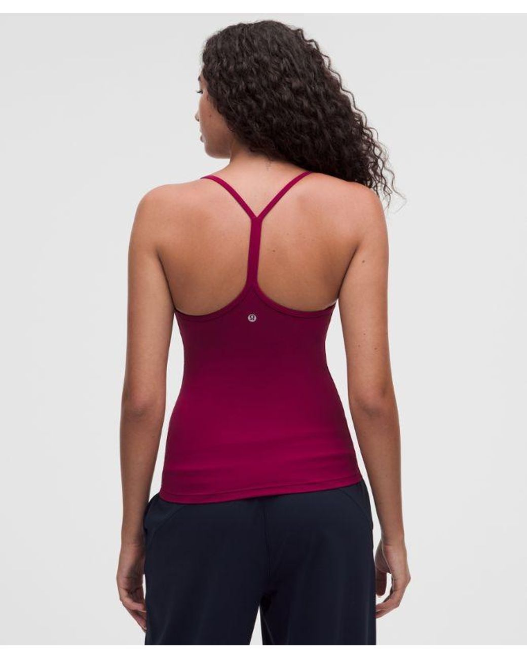 lululemon athletica Red Flow Y Tank Top