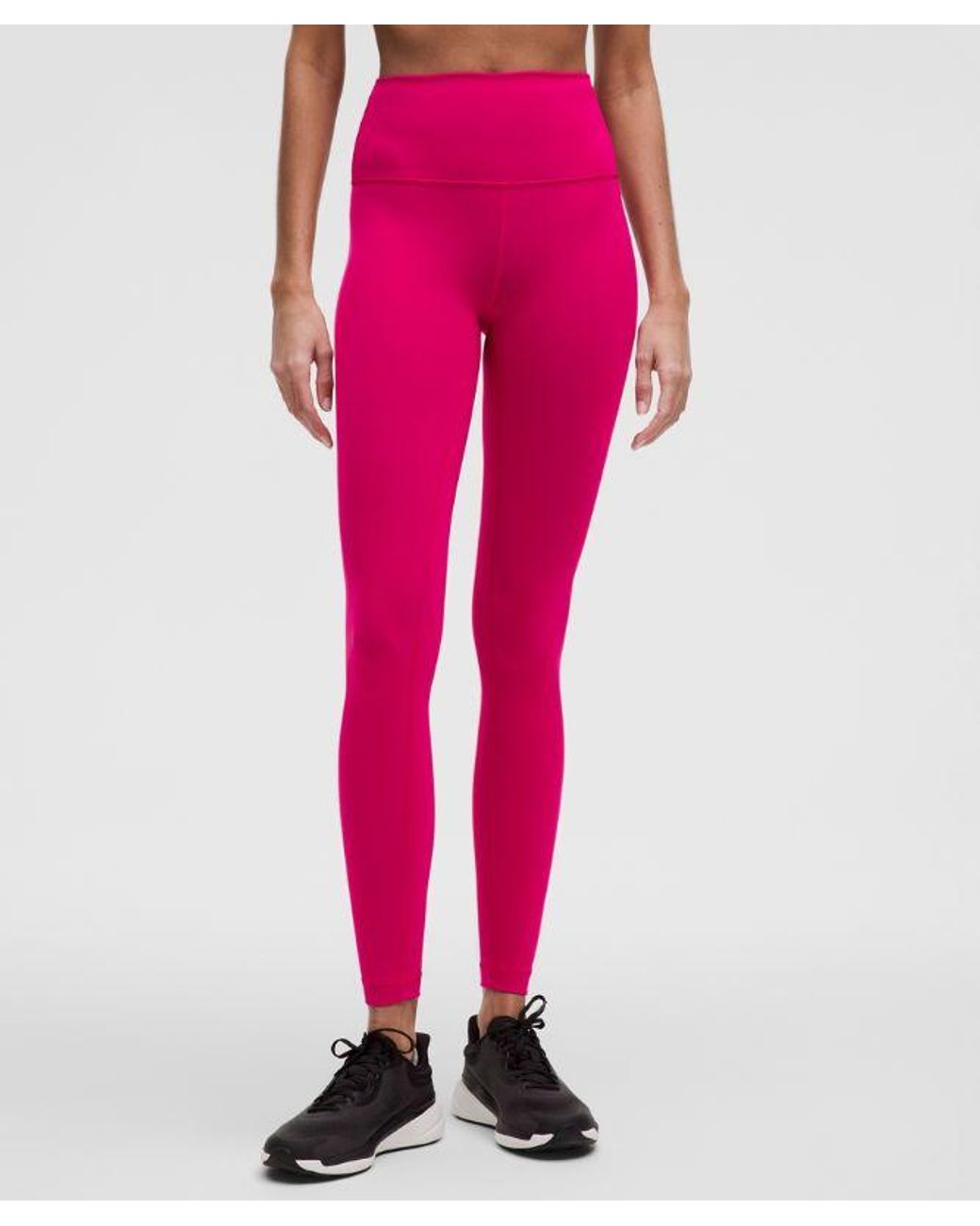 lululemon athletica Pink Wunder Train High-Rise Tight 28"