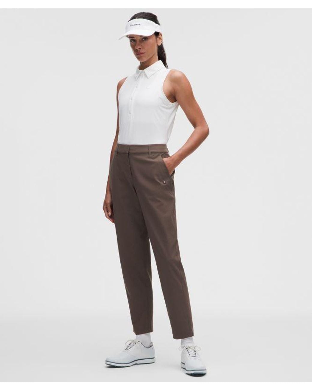 lululemon athletica White Stretch Twill Golf Pant Regular