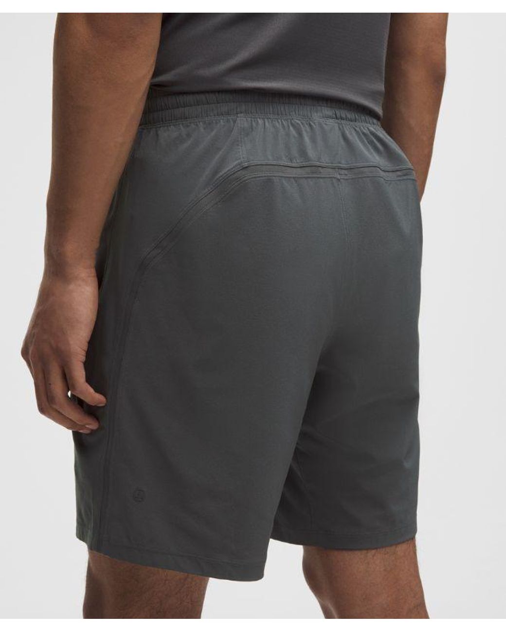 lululemon athletica Gray Pace Breaker Linerless Short 9" for men
