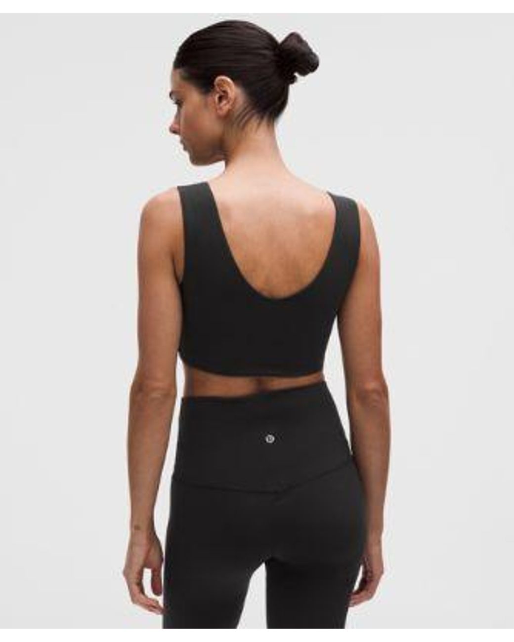 lululemon athletica Black Bend This Boat And Scoop Bra