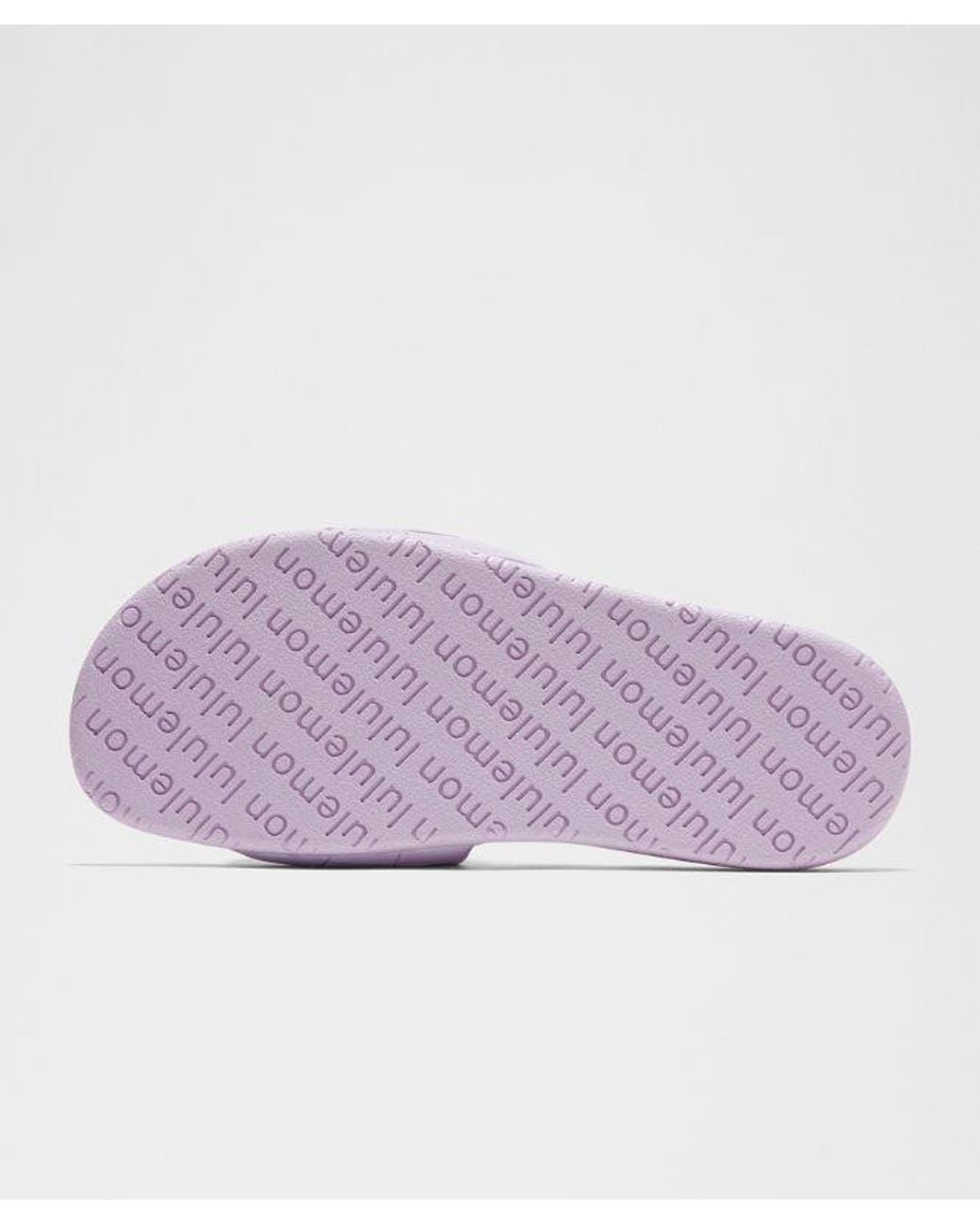 lululemon athletica Purple Restfeel Woven Slide