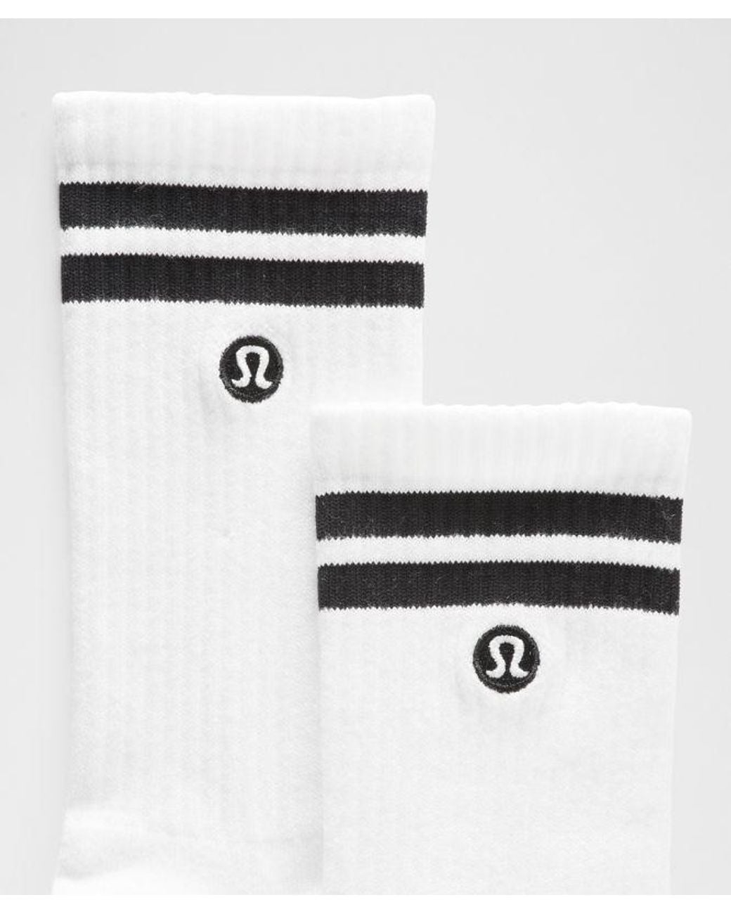 lululemon athletica Metallic Daily Essential Crew Socks 3 Pack