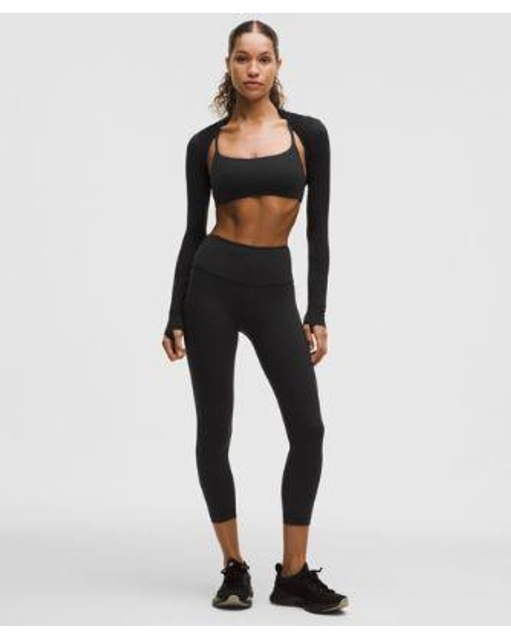 lululemon athletica Wunder Train High-rise Crop Leggings - 23" - Color Black - Size 0